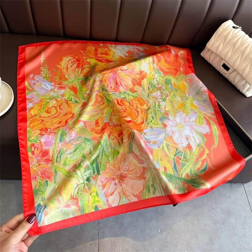 Luxury Bags China - Nuevo Pañuelo de Seda Cuadrado de