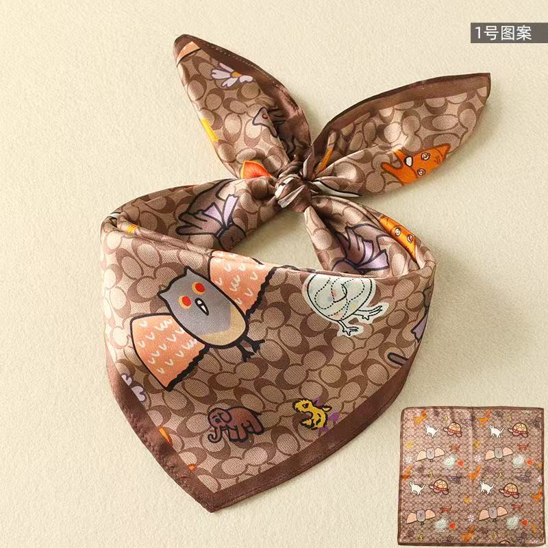 Nuevo Pañuelo Cuadrado de Seda - Luxury Bags China reseña y precio