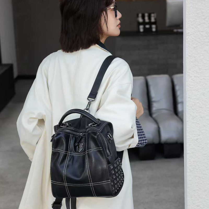Nueva mochila para mujer, moch - Luxury Bags Leather reseña y precio