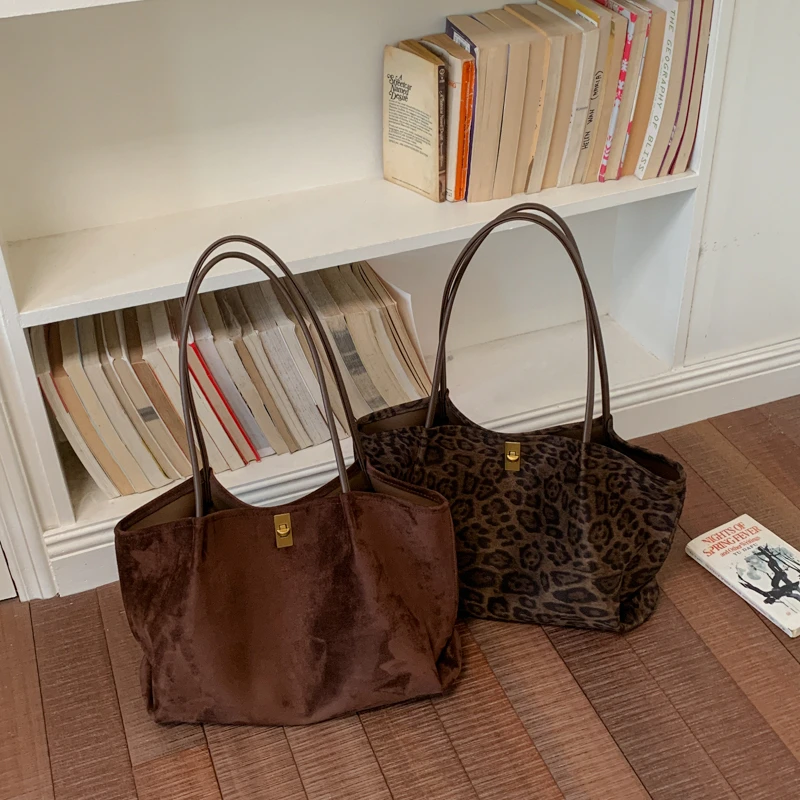 Bolso de mano de ante con esta - Luxury Bags Tote reseña y precio